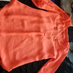 Slightly sheer blouses